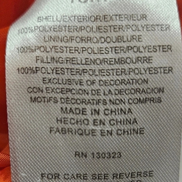 Kids Headquarters Boys Bright Orange Vest With Full Zipper Size 18 Months - Picture 5 of 10